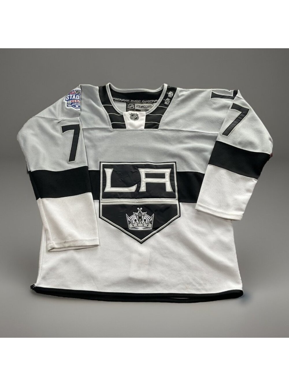 Los Angeles Kings 2015 Levis Stadium Series #77 Carter Hockey Jersey Reebok 48